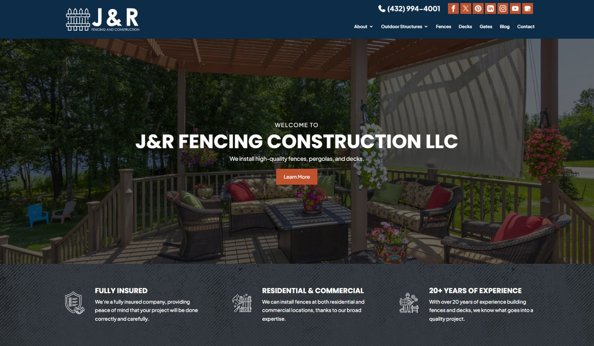 J&R Fencing Construction LLC blog